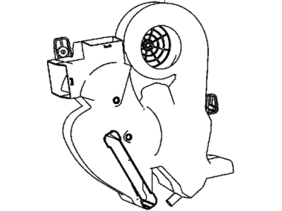 Mopar 68261530AA Housing-A/C And Heater Upper