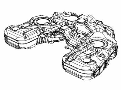 Mopar 68482706AA Fuel Tank
