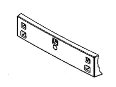 Mopar 68440024AA License Plate