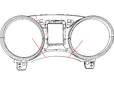 Mopar 5091538AE Cluster-Instrument Panel