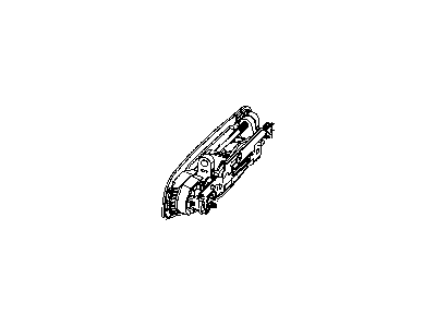 Mopar 55256558AC Handle-LIFTGATE