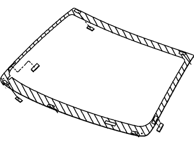 Mopar 68005433AA Windshield-Shipping Assembly - 30 Lite