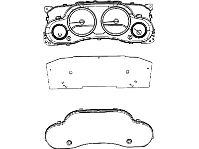 Mopar 5091822AE Cluster-Instrument Panel