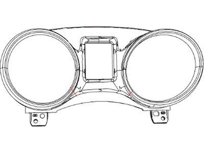 Mopar 68249001AB Cluster-Instrument Panel