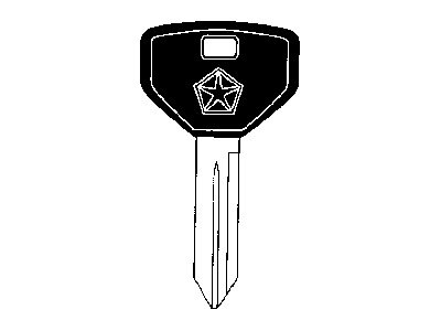 Mopar 5018700AA Key-Blank