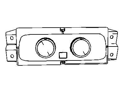 Mopar 55111866AD Air Conditioning And Heater Control