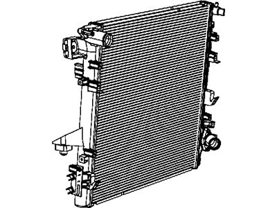 Mopar 55056633AB Engine Cooling Radiator