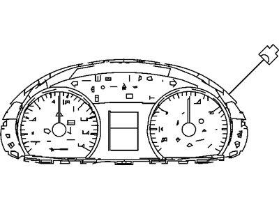 Mopar 68164007AA Cluster-Instrument Panel