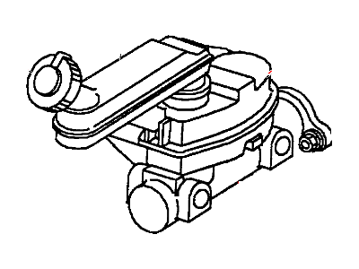 Mopar 4683264 Brake Mastr Cylinder Assembly