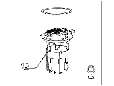 Mopar 68231311AA Fuel Pump Complete Kit