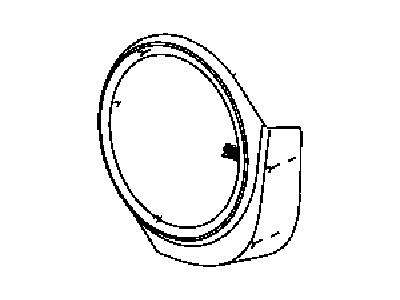 Mopar 1AW72DK2AB Grille-Speaker