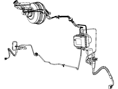 Mopar 4683665 Clip-Brake Tube