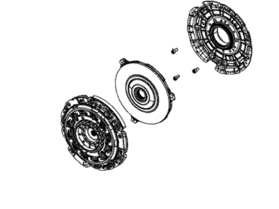 Mopar 68159572AB Disc-Dual Dry Clutch TRANSMISSIO