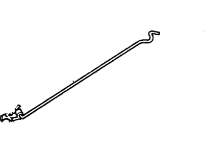 Mopar 4696298 Rod Hood Prop