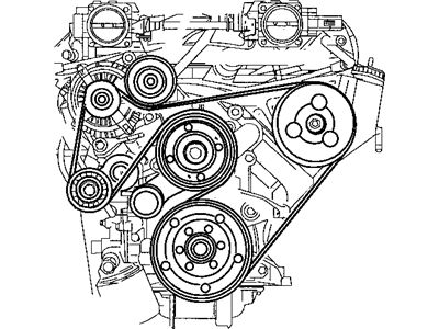 Mopar 4763863AC Belt-Accessory Drive