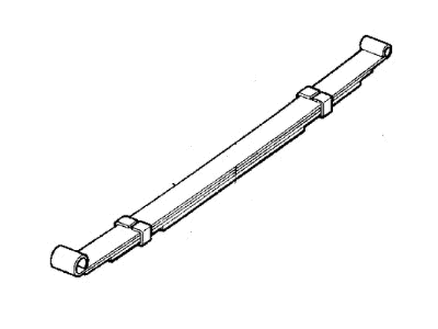 Mopar 52003208 Rear Leaf Spring