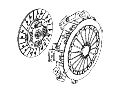 Mopar 5038769AB Clutch-Pressure Plate And Disc