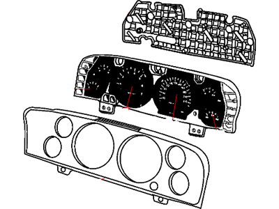 Mopar 56010575AE Cluster