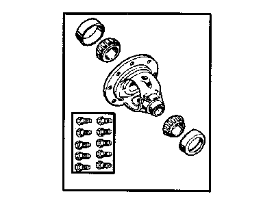 Mopar 4746621AB Case Differential