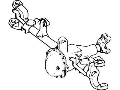 Mopar 5015979AB Axle-Service Front