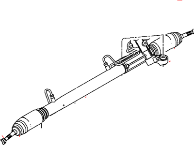 Mopar 5154741AB Gear-Rack And Pinion