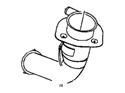 Mopar 4848760 Fuel Filler Tube