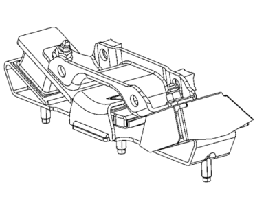 Mopar 5038874AA Bracket-Transmission Mount