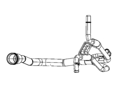 Mopar 68490192AA Tube-Water Outlet