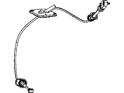 Mopar 52109781AF Transmission Gearshift Control Cable