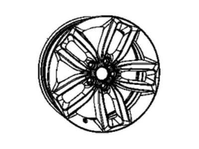 Mopar 5LD37RXFAA Wheel-Aluminum