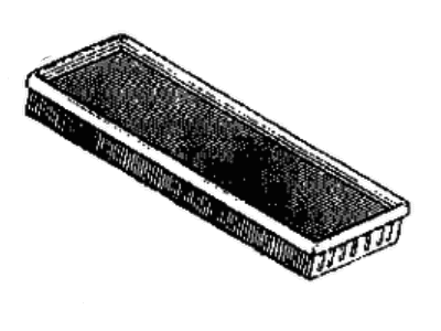 Mopar 53006317 Filter-Air Element (2.5L-4.0L)