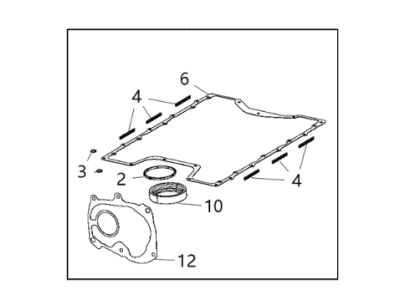 Mopar 68267540AA GASKETKIT-SUPERCHARGER Lid