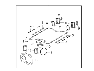 Mopar 68267539AA GASKETKIT-SUPERCHARGER