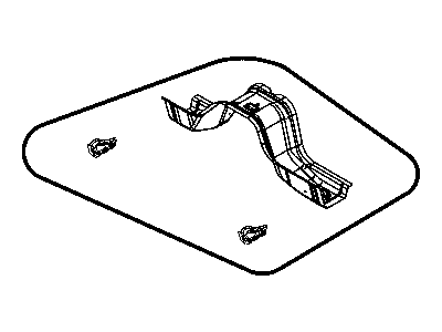 Mopar 5115450AB CROSSMEMBER-Dash
