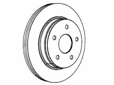 Mopar 68368450AA Brake Rotor