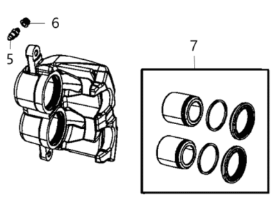 Mopar 68412552AC Disc Brake