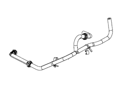 Mopar 4581533AB Hose-Brake Booster Vacuum