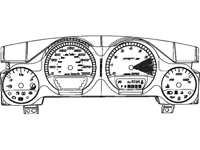 Mopar 68060561AC Cluster-Instrument Panel