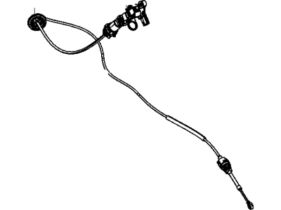 Mopar 68261257AB Transmission Shift Cable