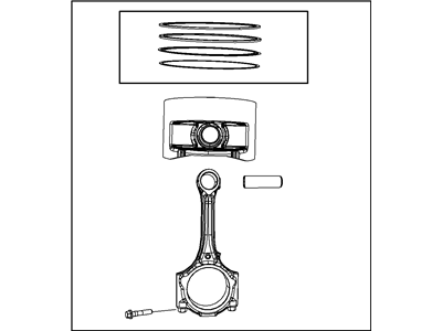 Mopar R4593589AB Piston