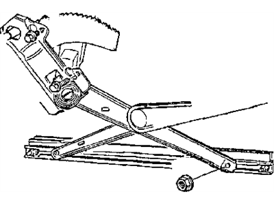 Mopar 55075813 Window Regulator