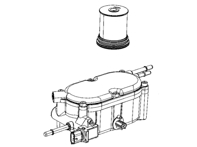Mopar 4726068AB Filter-FUEL/WATER Separator