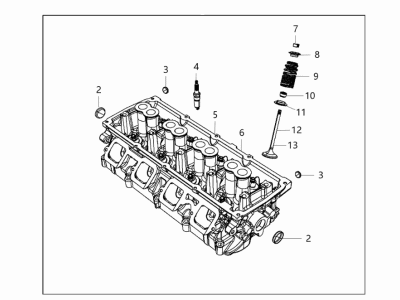 Mopar 68280502AF Head-Engine Cylinder