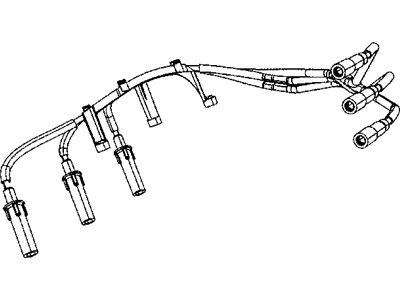 Mopar 5149028AC CABLE/IGNITION-Ignition