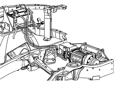 Mopar 5161037AA SOLENOID-WINCH