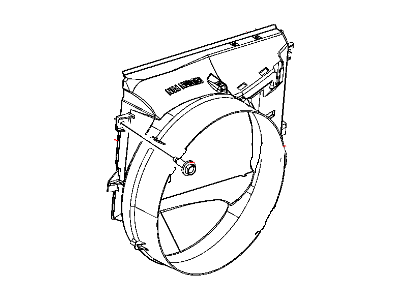 Mopar 52028851AD SHROUD-Fan