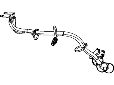 Mopar 68160391AE Battery Feed Wiring