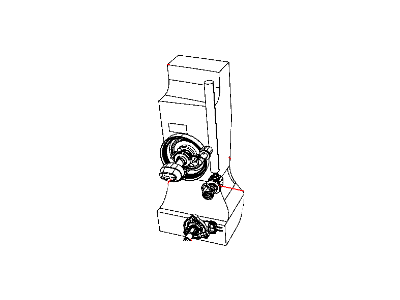 Mopar 55157337AE Headlamp Export Left