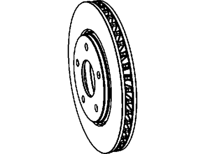 Mopar 2AMV2944AB Front Brake Rotor