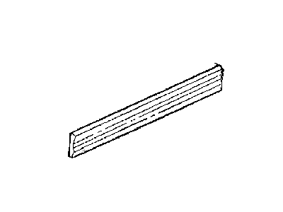 Mopar 5DY16DX9AE Molding-Front Door